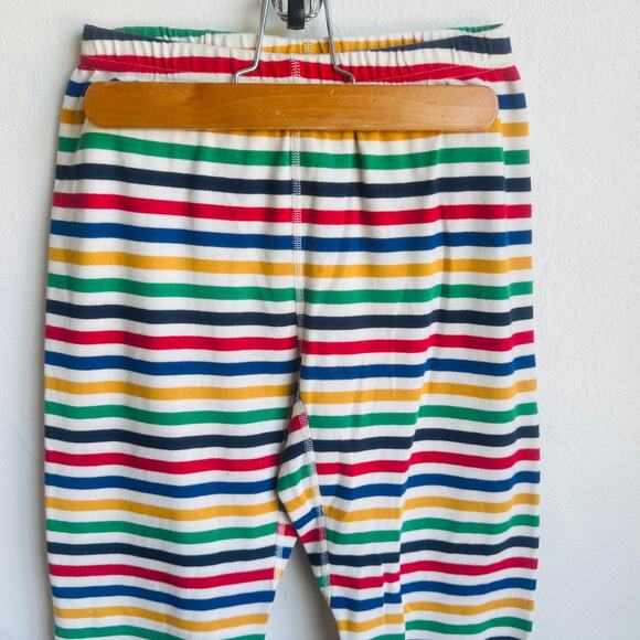 Hanna Andersson Two Piece Pajamas Classic Twee Organic Kidcore Cotton Striped S - Picture 5 of 11